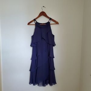 SL Fashions | Blue Tiered Dress